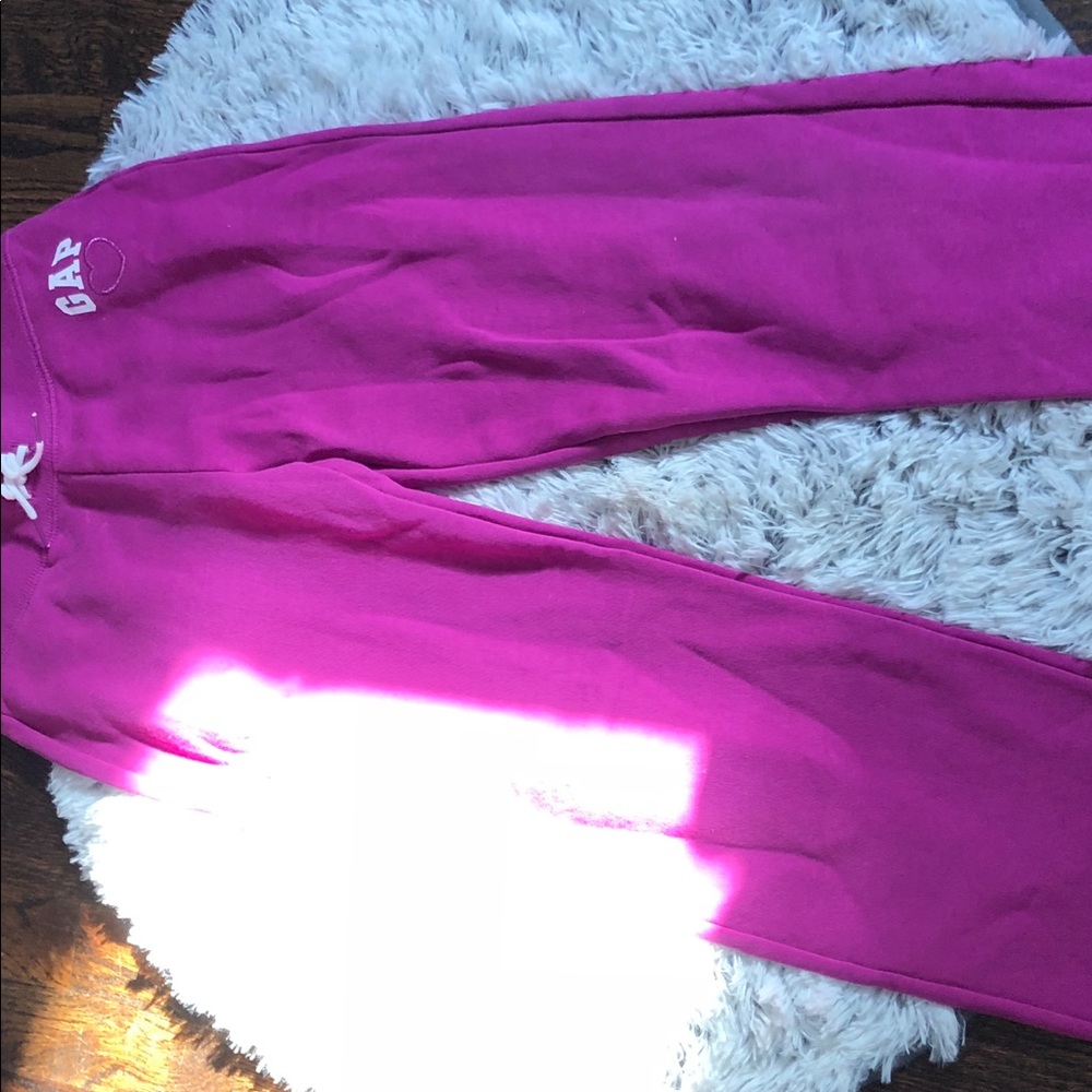 Pink/purple gap sweatpants
